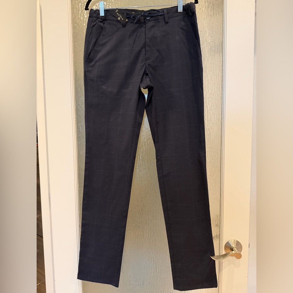 NWT MASSIMO DUTTI SLIM FIT WINDOWPANE TROUSERS!